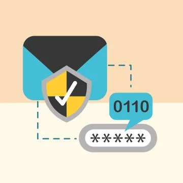 Big data concept Stock Illustration