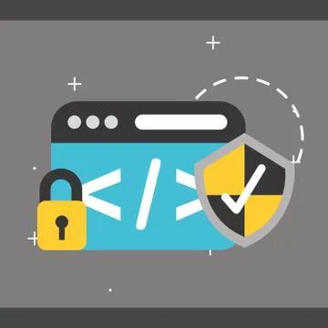 Big data concept Stock Illustration