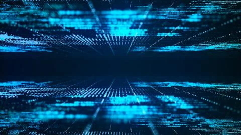 Big data concept. Stock Illustration