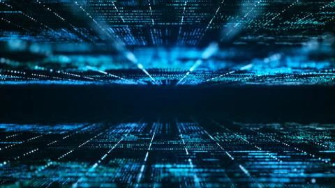 Big data concept. Stock Illustration