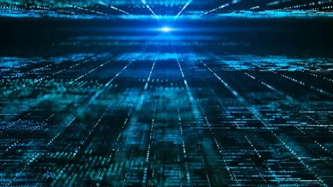 Big data concept. Stock Illustration