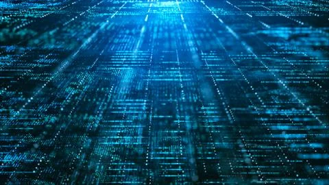 Big data concept. Illustrazione stock