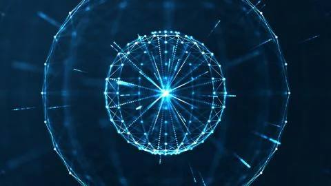 Big data concept. Stock Illustration