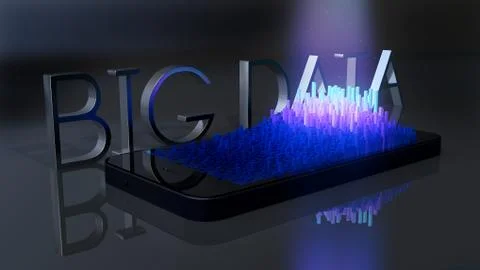 Big Data concept Stock Illustration