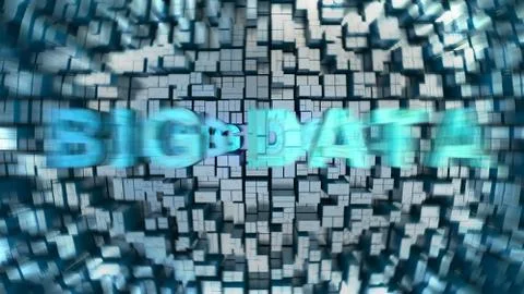 Big Data Concept Illustrazione stock