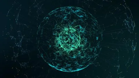 Big data concept. Stock Illustration