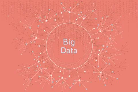 Big Data Concept Illustrazione stock