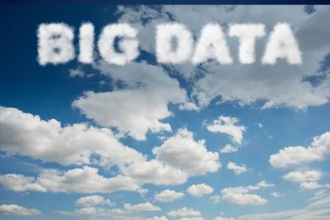 Big Data concept in IT technology 스톡 일러스트
