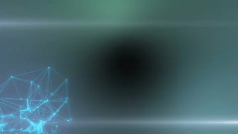 Big data cyber network cloud background rendering, plexus social network Stock Footage 113125061