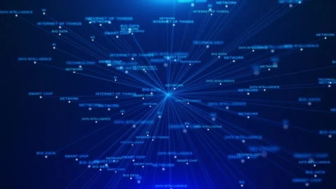 Big data cyber stream cyberspace Neural network code script source code. 3D hi Video stock 278045411