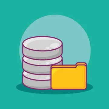 Big data design Illustrazione stock