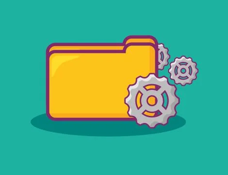 Big data design Illustrazione stock