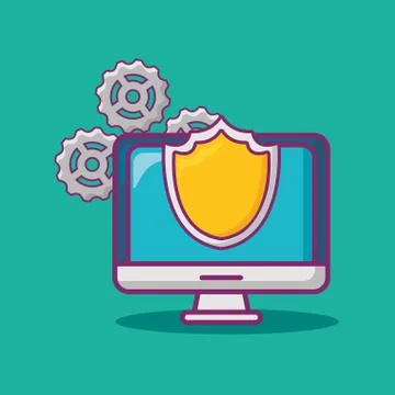 Big data design Stockillustratie