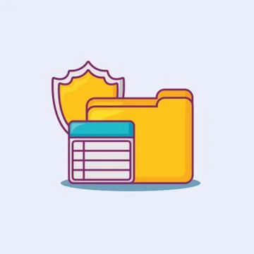 Big data design Illustrazione stock