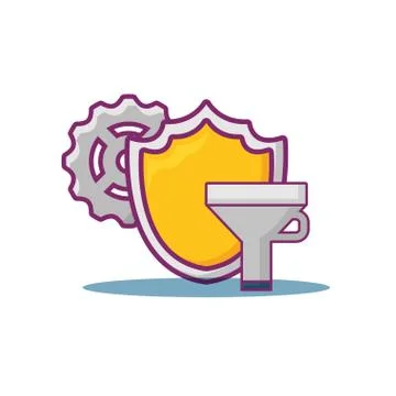 Big data design Illustrazione stock