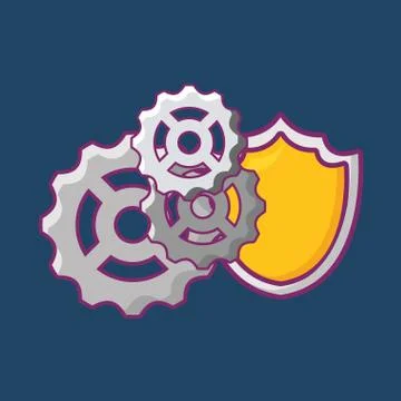 Big data design Stock Illustration