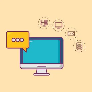 Big data design 스톡 일러스트