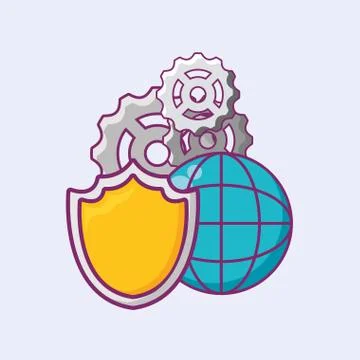 Big data design Stockillustratie