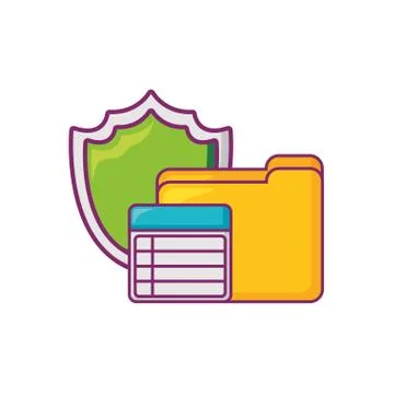 Big data design Stock Illustration