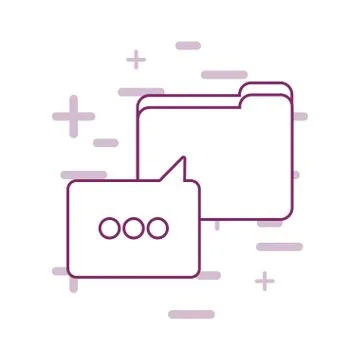 Big data design Illustrazione stock