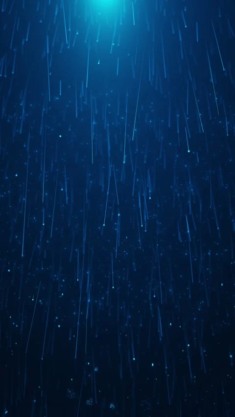 Big data digital binary code running through black and blue mainframe in a Stock Footage 313885499