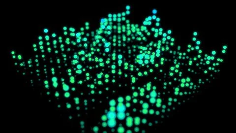 Big data digital code, Computer generated Stock-Illustration