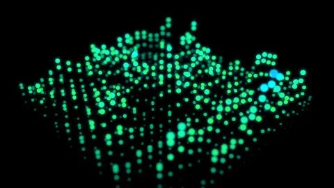 Big data digital code, Computer generated Stock Illustration