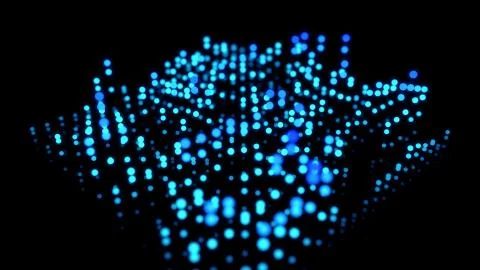 Big data digital code, Computer generated Stock Illustration