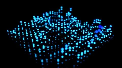 Big data digital code, Computer generated Stock Illustration