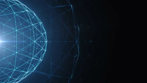 Big Data Digital Technology Background Loop Stock Footage 148107021