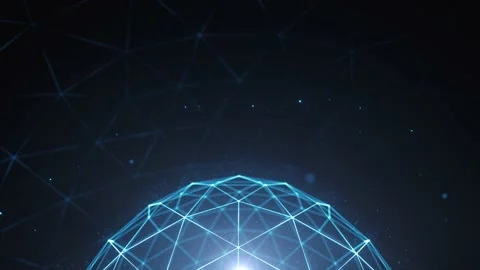 Big Data Digital Technology Background Loop Stock Footage 148228468