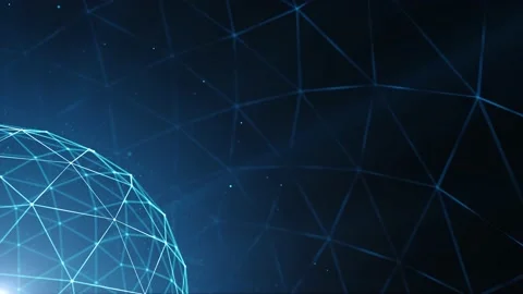 Big Data Digital Technology Background Loop Video stock 148759766