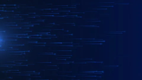Big Data Flow Data Analysis Computing With Binary Code Vídeos de archivo 339151485