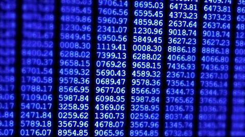 Big Data Stock Footage 146988428