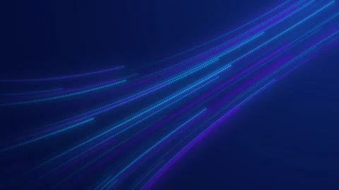 Big data in the form of dots, moving at high speed 動画素材 309977982