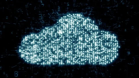 Big data global cloud computing internet of things IOT AI network technology Stock Footage 109466490