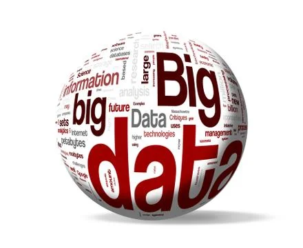 Big Data globe Stock Illustration