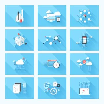 Big data Stock Illustration