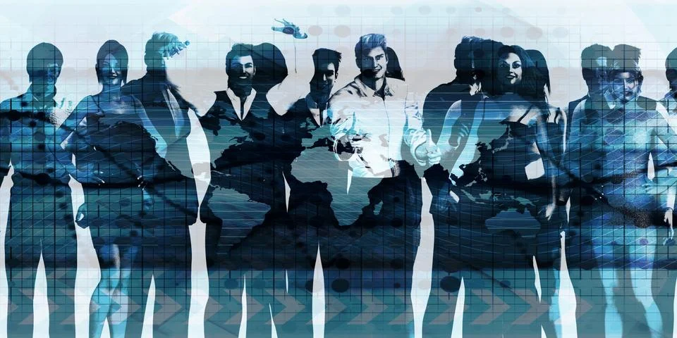 Big Data Illustrazione stock