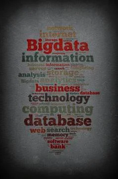 Big data. Stock Illustration