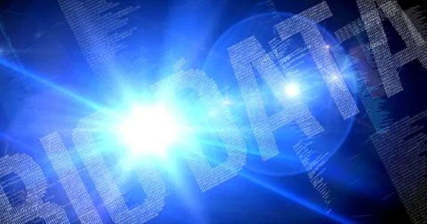 Big data Stock Illustration