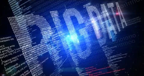 Big data Stock Illustration