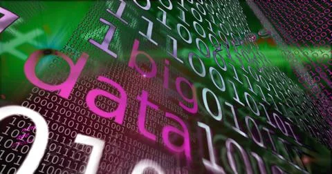 Big data Stock Illustration