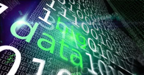 Big data Stock Illustration