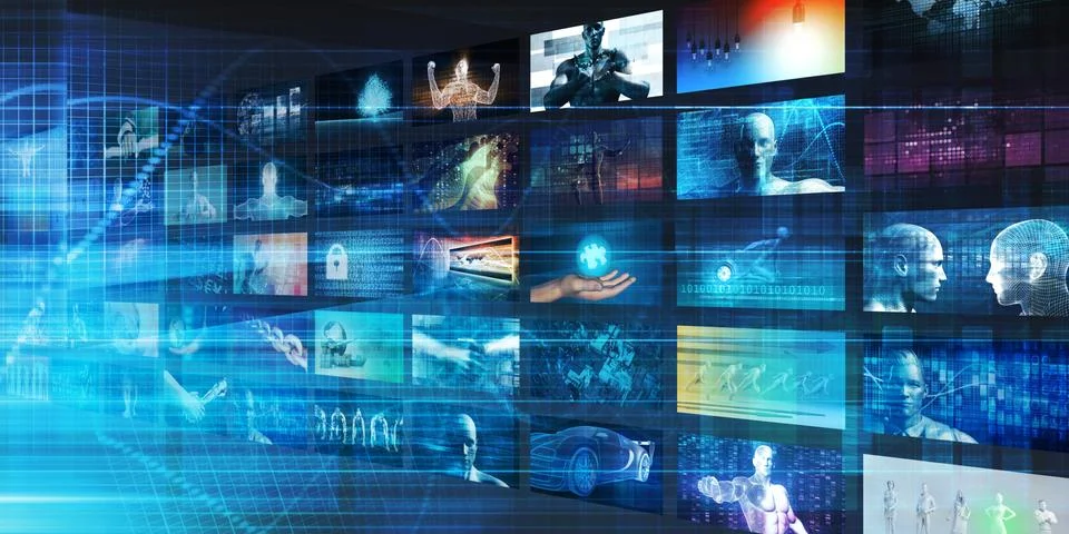 Big Data Illustrazione stock