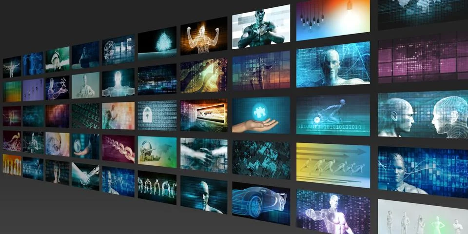 Big Data Illustrazione stock