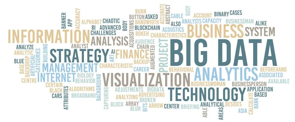 Big Data 스톡 일러스트