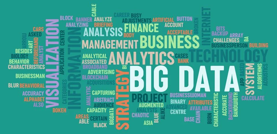 Big Data 스톡 일러스트