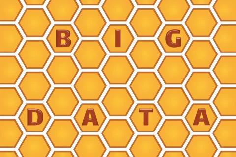 Big Data Illustration Vector Stock Illustration