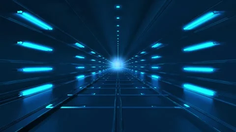 Big data information flow digital grid space technology background Abstract Stock Footage 311158207